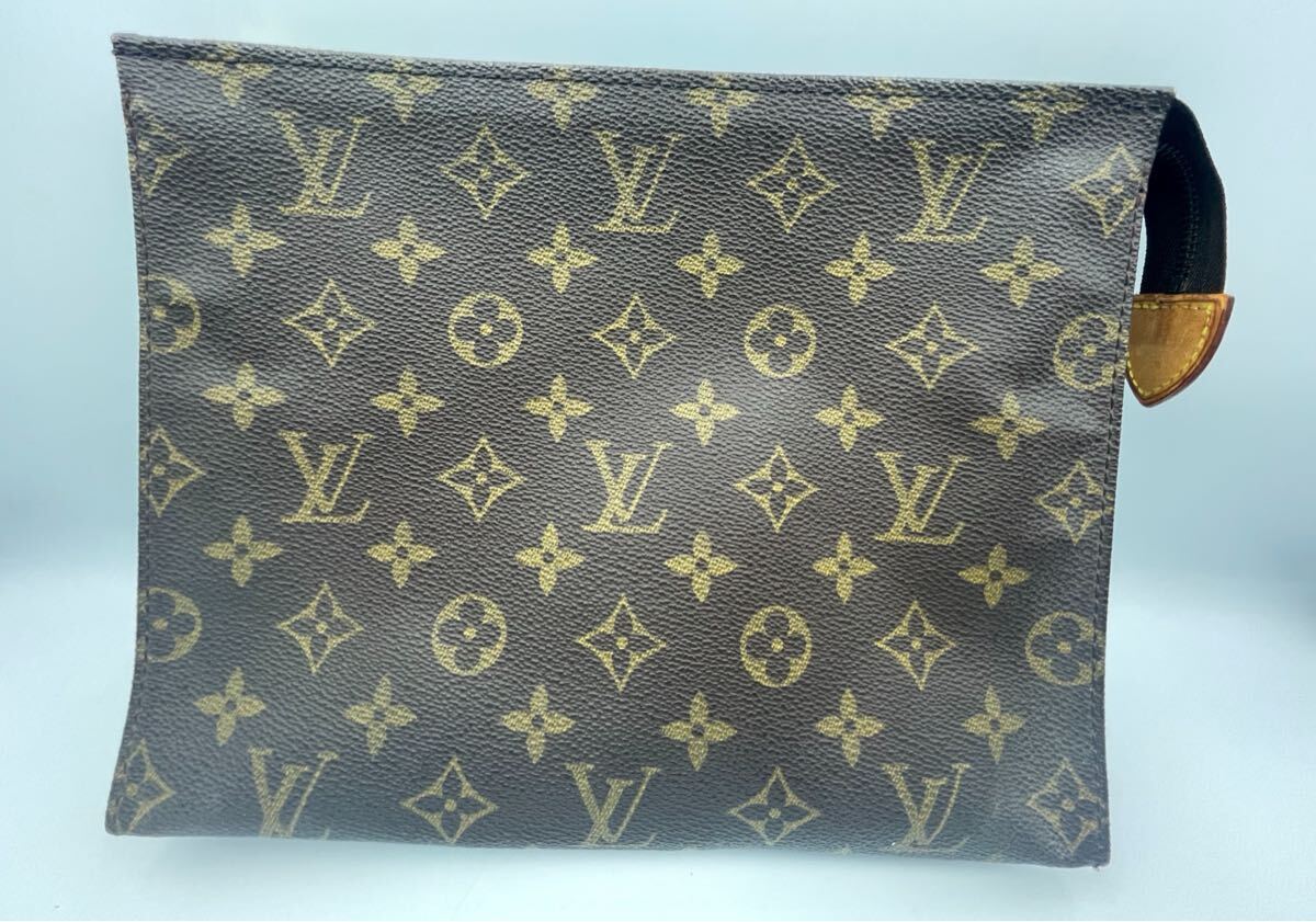 FY351010000A099 LOUIS VUITTON ルイヴィトン ポッシュトワレット セカンドバッグ モノグラム　現状品