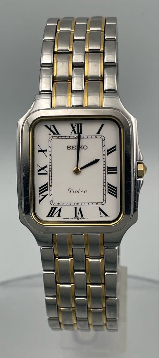 FS4479A082 SEIKO セイコー Dolce ドルチェ 5E30-5A40 腕時計 クォーツ 不動　現状品