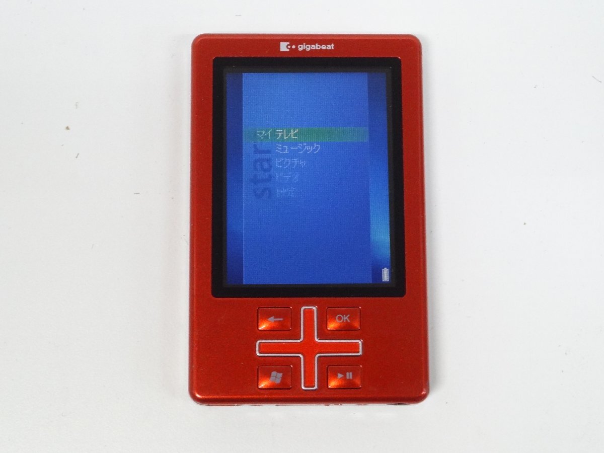 ユ■/Zこ0230　TOSHIBA gigabeat MET401S デジタルオーディオプレーヤー 再生OK ジャンク / 保証無
