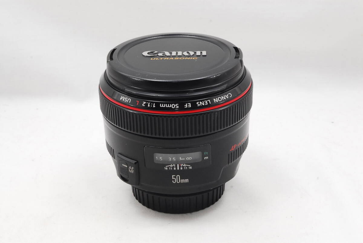 ★良品★ 即決 売切 格安 Canon キヤノン EF 50mm F1.2L USM 単焦点レンズ（R8-182）