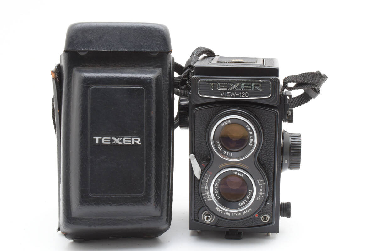 ★希少品★ テクサー TEXER AUTO MAT 75mm F3.5 二眼レフ Y3484#001