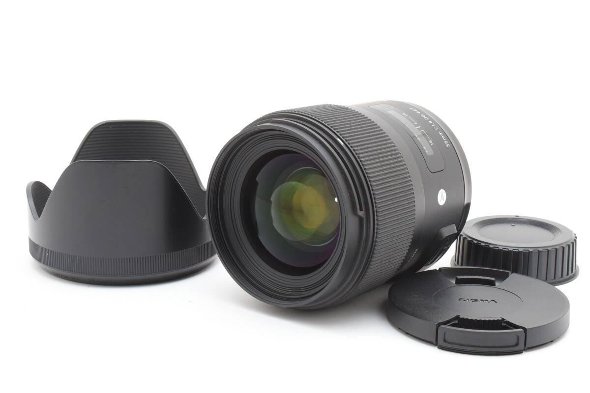★極上品★ シグマ SIGMA 35mm F1.4 DG HSM Art ニコン用 Y3496#882