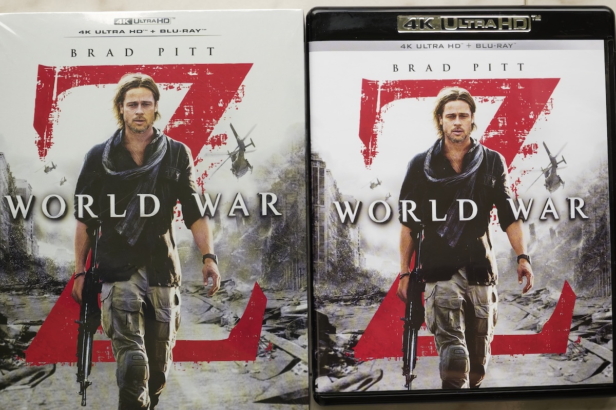 ★新品 希少　ワールド・ウォーZ [海外版 日本語字幕/音声あり 4K ULTRA HD (UHD) Blu-ray+Blu-ray ２枚組]