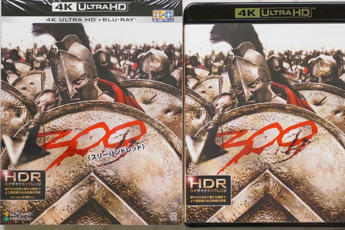 ★新品 300 〈スリーハンドレッド〉[日本正規版 4K ULTRA HD (UHD) Blu-ray+Blu-ray ２枚組]