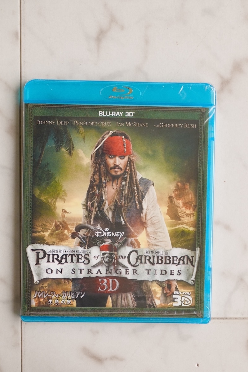 ★新品 3D パイレーツ・オブ・カリビアン/生命の泉 [日本正規版 セル版 3D Blu-ray 動作確認済み]