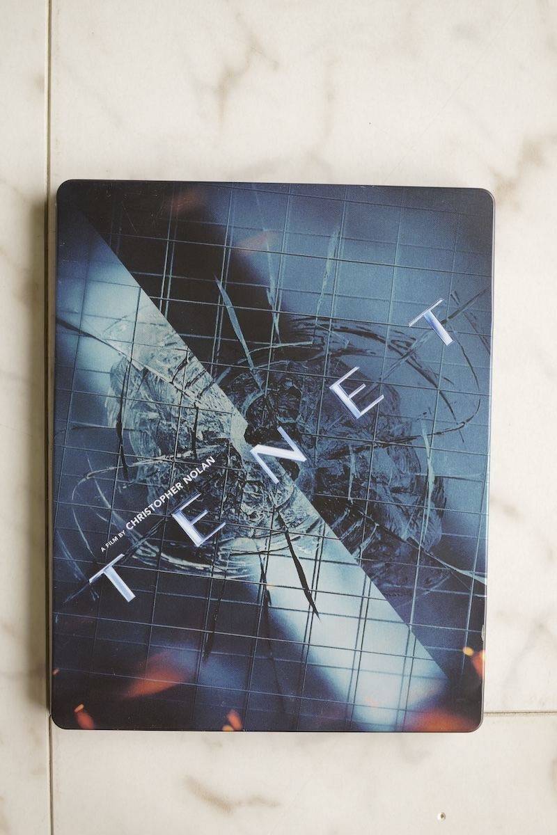 ★テネット [スチールブック仕様 日本正規版 4K ULTRA HD (UHD) Blu-ray+Blu-ray 3枚組 動作確認済み]