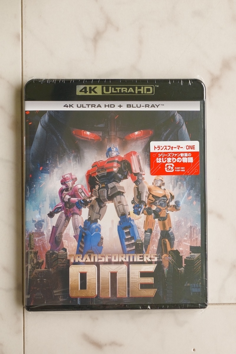 ★新品 トランスフォーマー/ONE [日本正規版 4K ULTRA HD (UHD) Blu-ray+Blu-ray ２枚組]