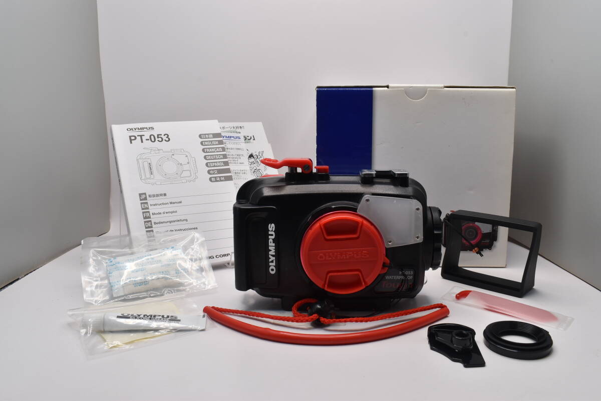 ◎60日動作保証付き！◎美品◎完全動作品◎防水プロテクター PT-053 【OLYMPUS・オリンパス】CH2603085ys