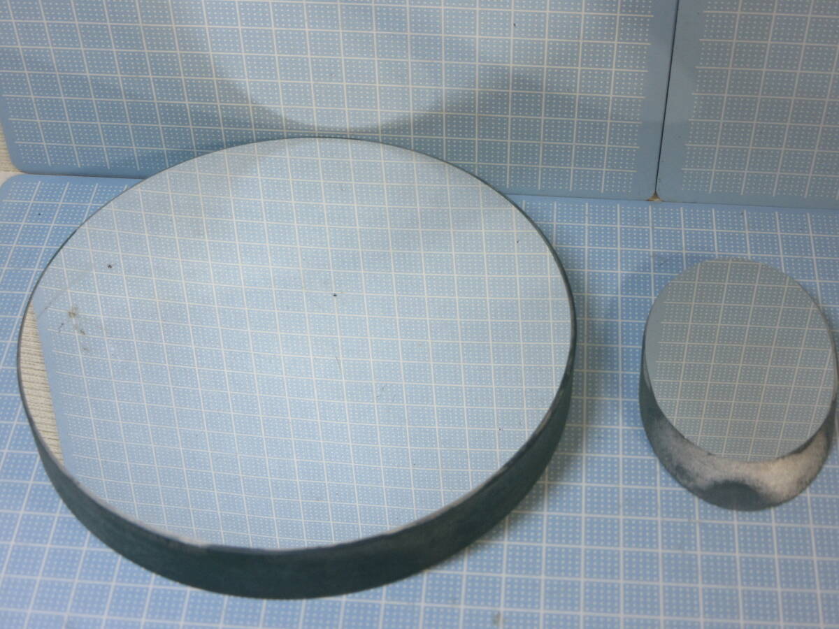 ①D≒155ｍｍ　FL≒750ｍｍ　主鏡（中古品）ジャンク　Vixen？　②短径54ｍｍ　斜鏡（未使用品）中華製？