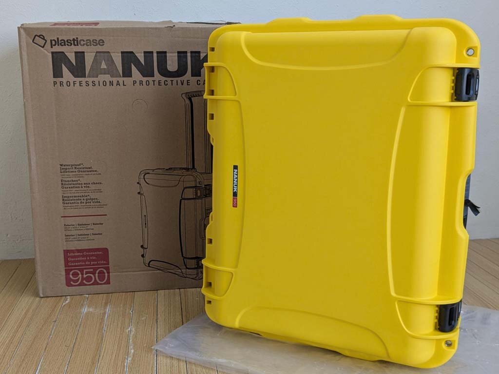 △未使用 NANUK ナヌーク 防水キャリングケース NK950Y イエロー