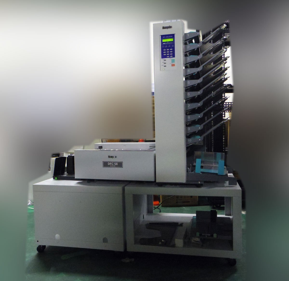 2個口発送 名鉄営業所止め限定 Duplo 卓上 丁合機 ページセッター DFC-100N ファイルセッター DFC-SⅡ デュプロ 後処理機 K033110