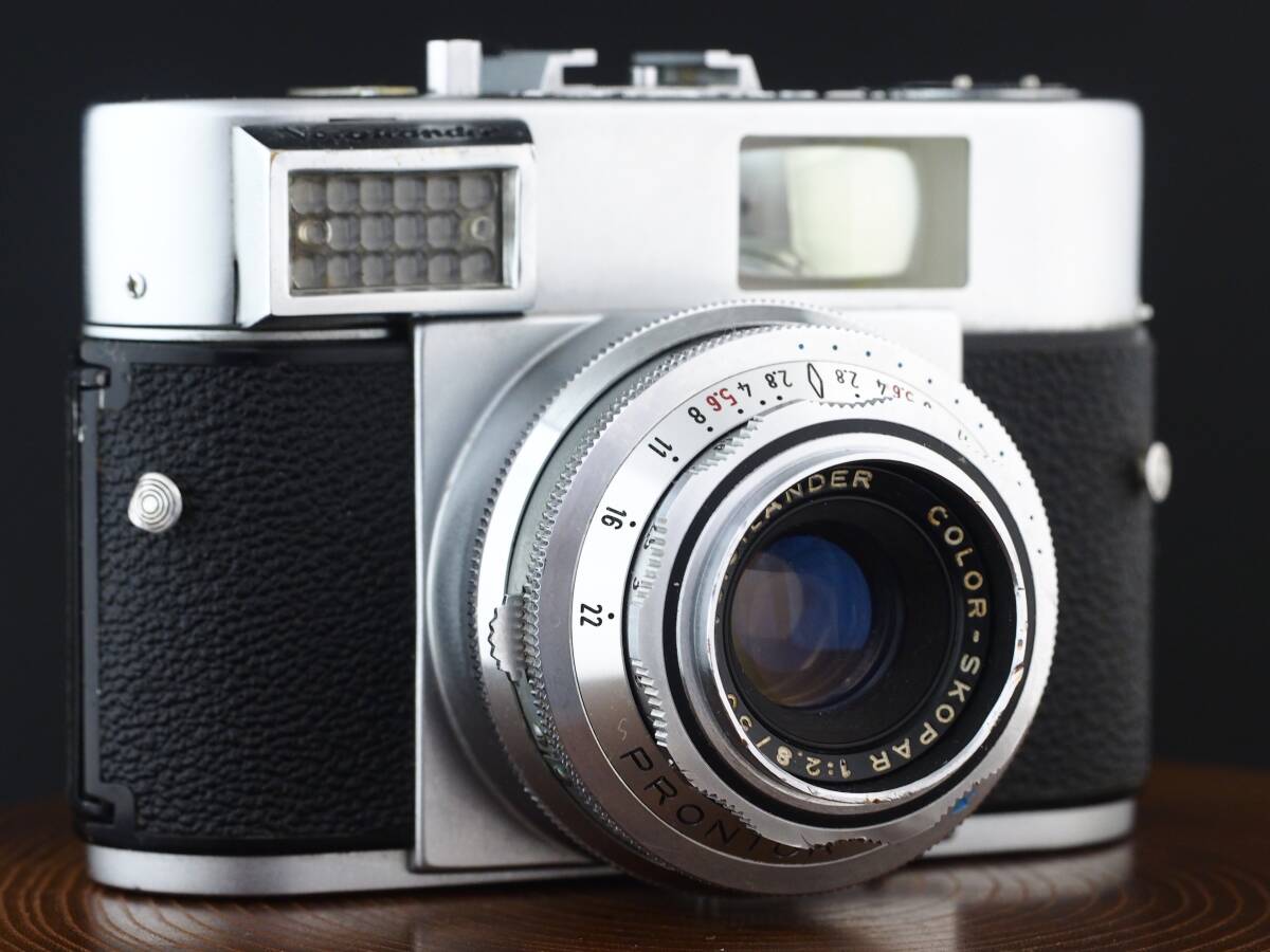 【完動】VITOMATIC l COLOR-SKOPAR 2.8/50 フォクトレンダー