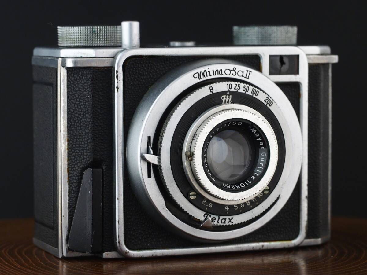 【完動】MIMOSA II / MEYER-OPTIK TRIOPLAN 50mm f2.9 ミモザ