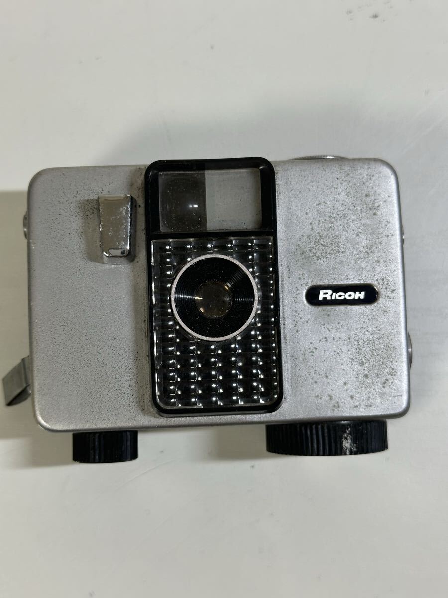 RICOH リコー AUTO HALF オートハーフ F=25mm 1:2.8 コンパクトカメラ フィルムカメラ 動作未確認
