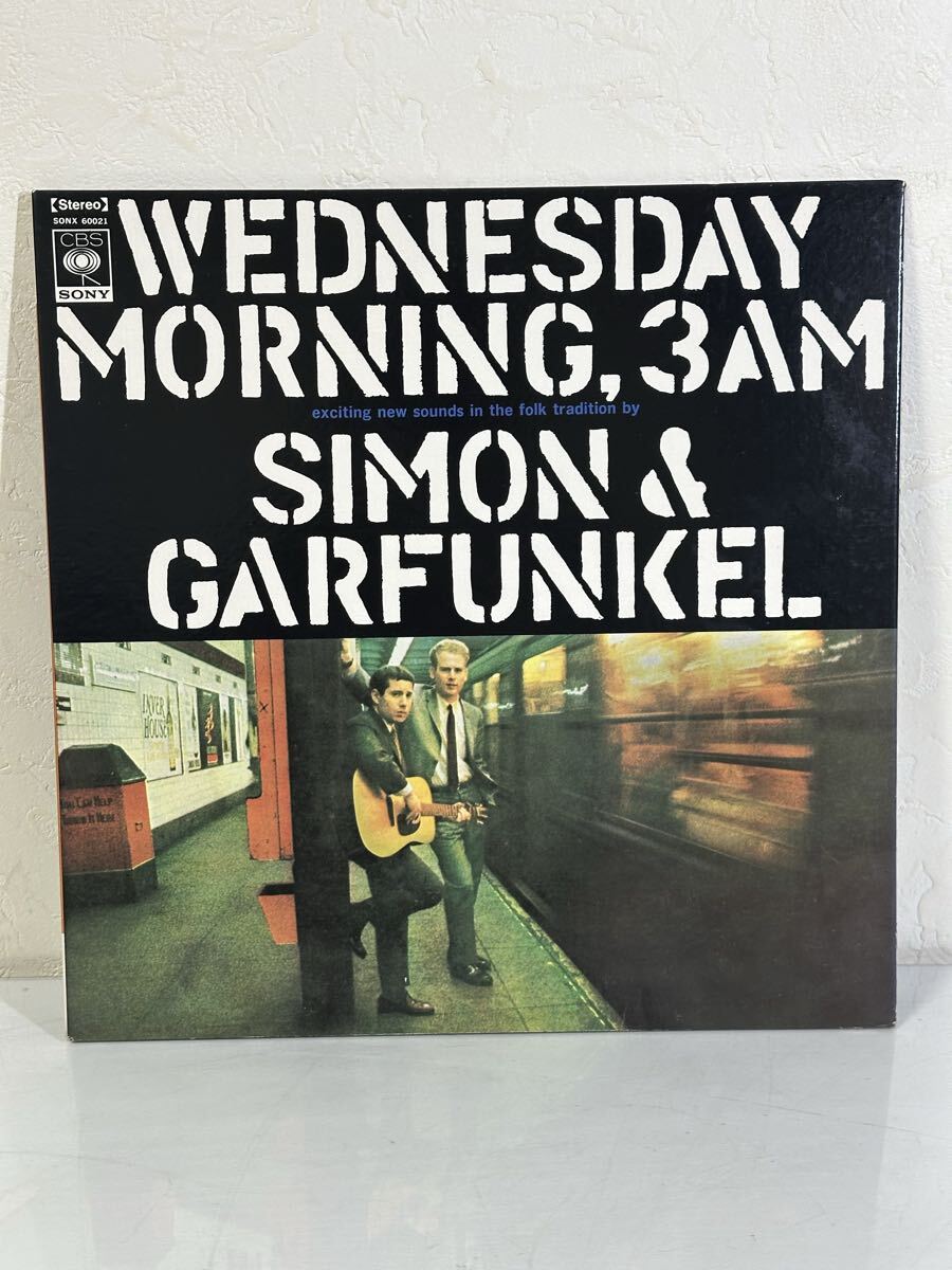 SIMON & GARFUNKEL / WEDNESDAY MORNING,3 A.M. SONX60021 レコード LP盤 再生未確認