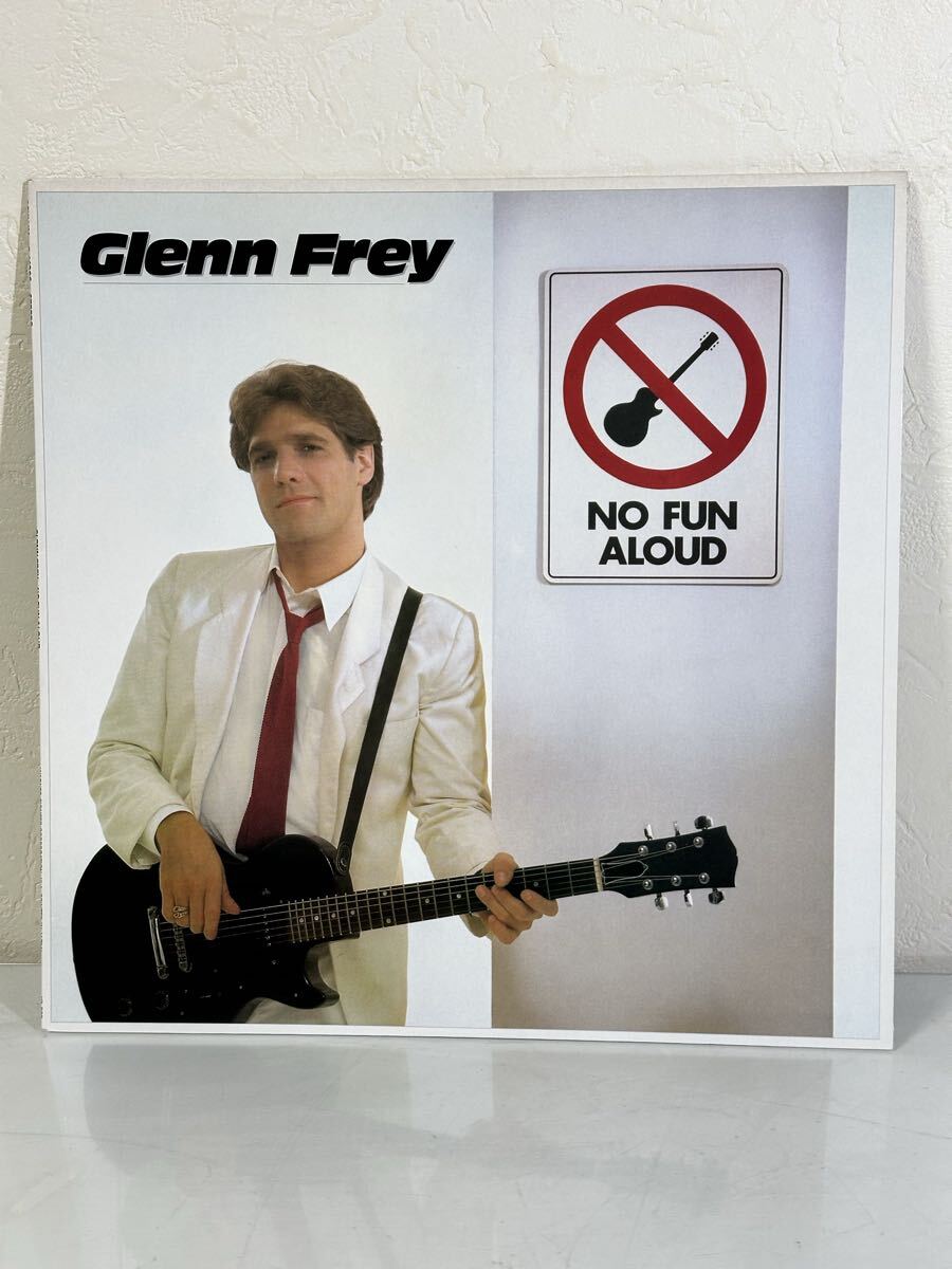 Glenn Frey / NO FUN ALOUD E1-60129 レコード LP盤 再生未確認 ライナー付き