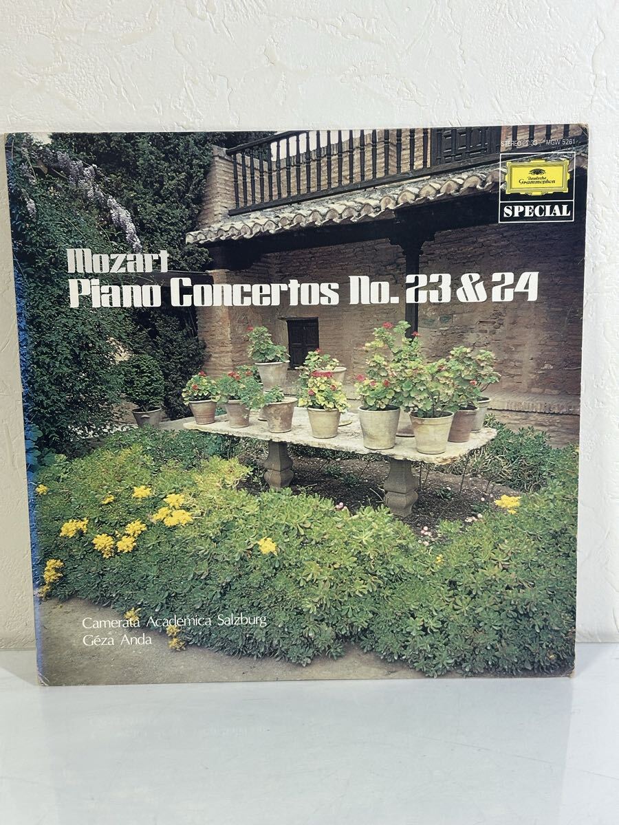 ゲザ・アンダ モーツァルト ピアノ協奏曲第23番 第24番 MGW 5261 レコード LP盤 再生未確認
