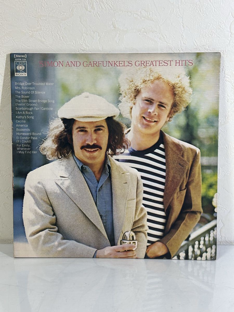 SIMON & GARFUNKEL / SIMON & GARFUNKEL’S GREATEST HITS SOPM106 レコード LP盤 再生未確認 ライナー付き