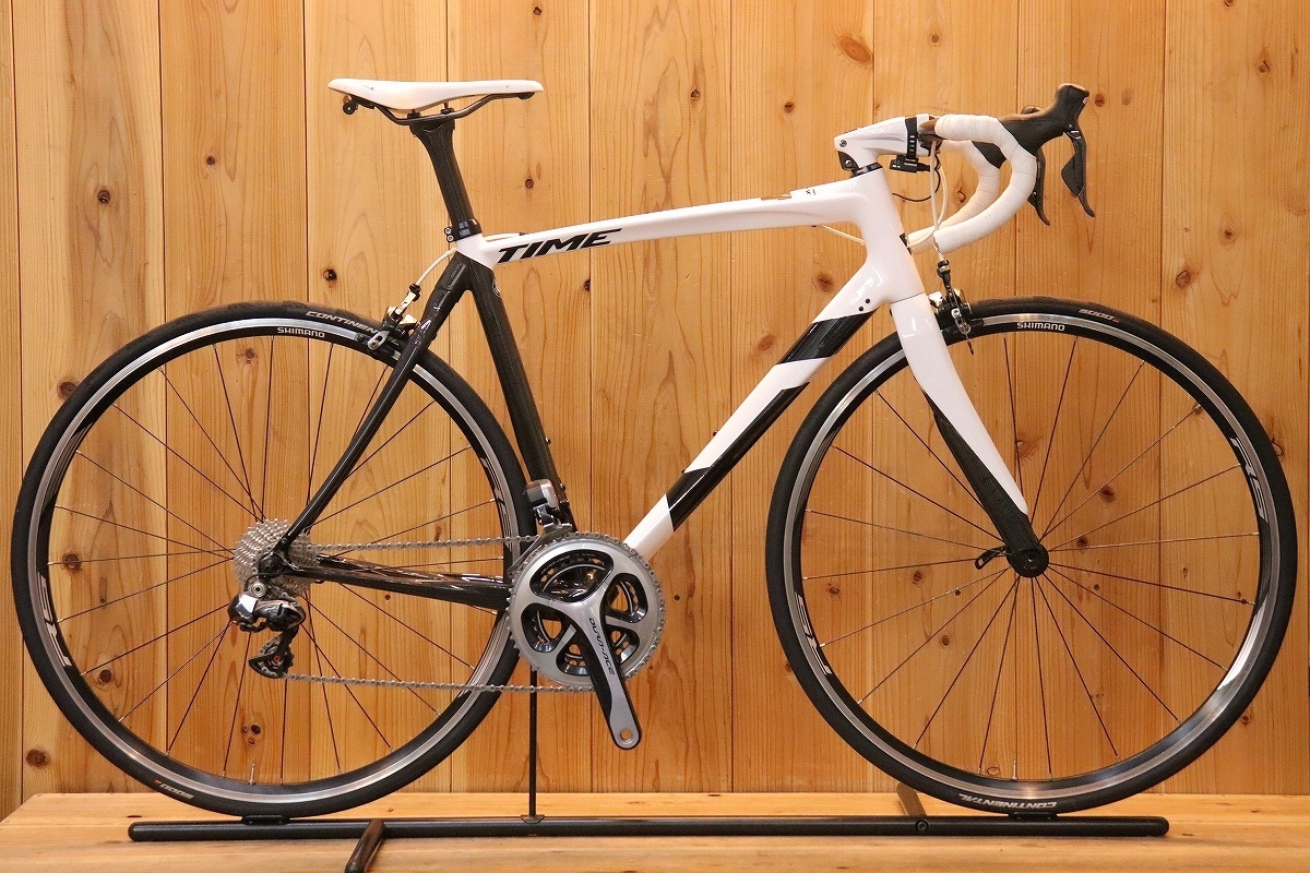 タイム TIME FLUIDITY AKTIV FORK 2018年モデル Sサイズ シマノ デュラエース 9070 11S Di2 カーボン ロードバイク 【芦屋店】