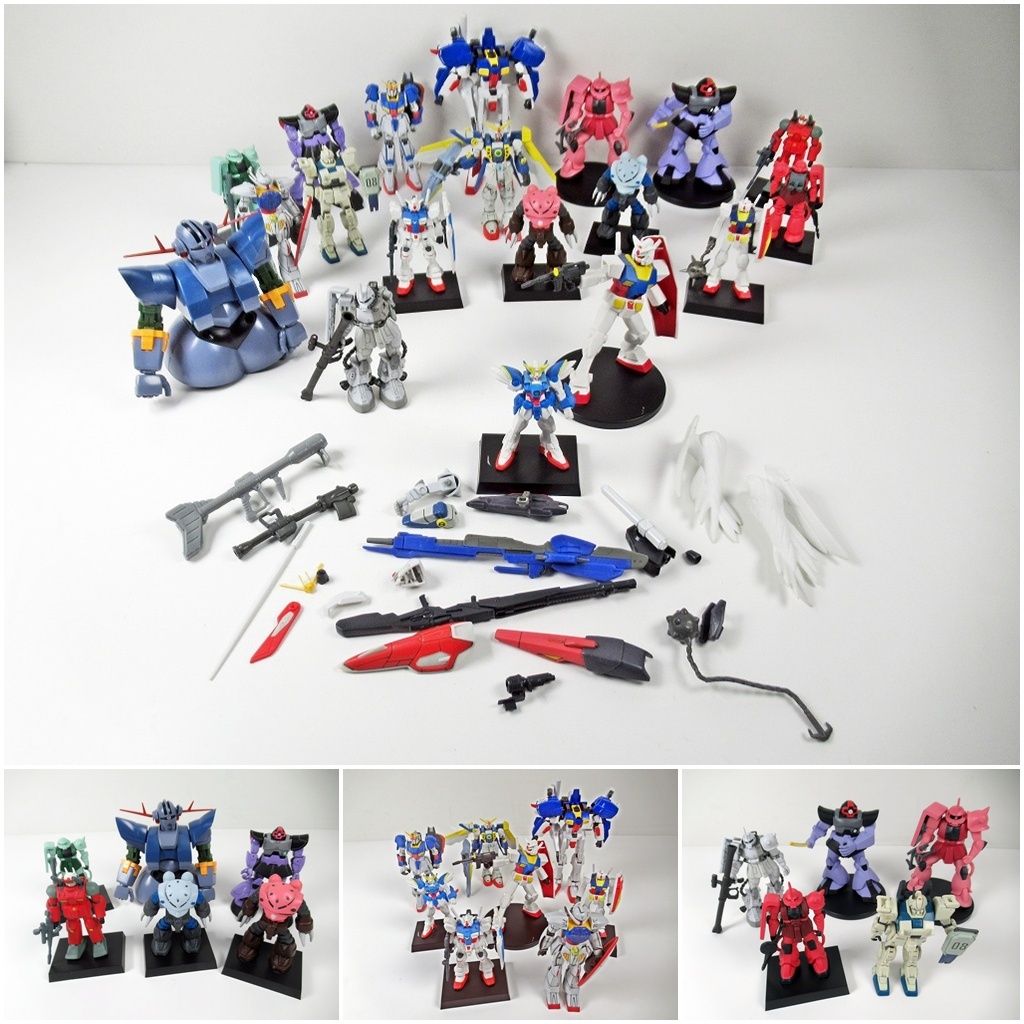 ◆[B22]機動戦士ガンダム フィギュア まとめ売り ガンダムコレクション ターンエーガンダム/ジオング/ガンダムEZ-8他 機動戦士ガンダム　