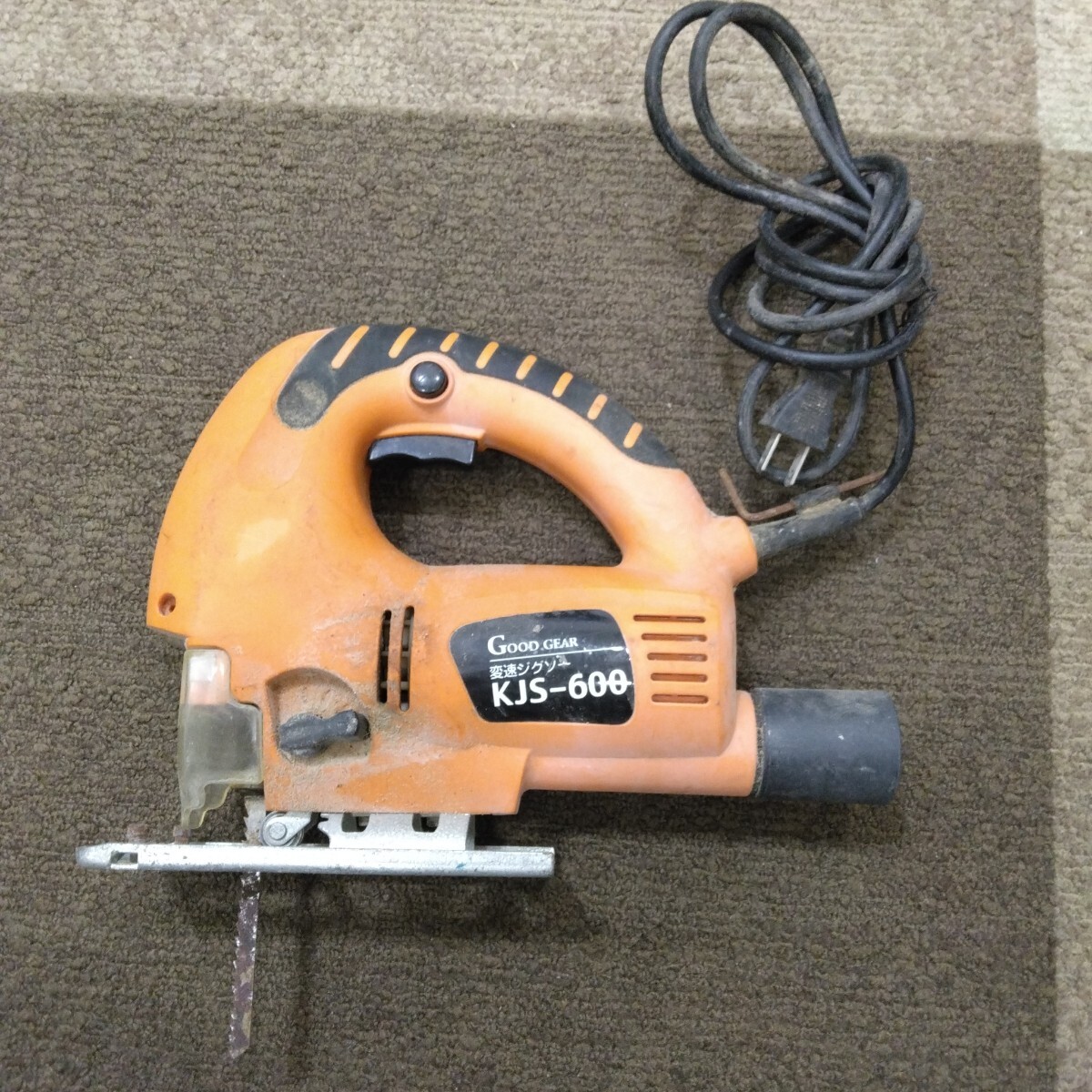 電動工具 ジグソー 変速ジグソー SHINKO KJS-600 通電確認済み