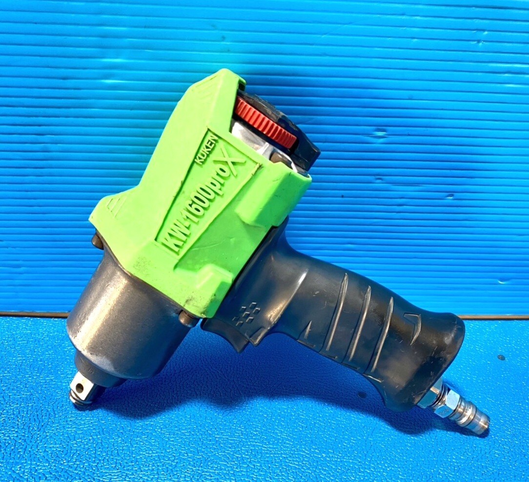 B379 ★KUKEN 空研 エアーインパクトレンチ KW-1600proX ジャンク品