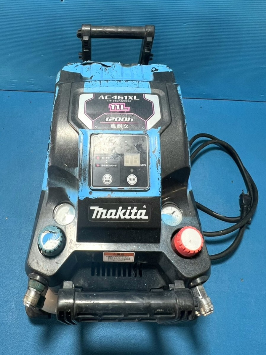 B398 ★Makita マキタ AIR COMPRESSOR エアコンプレッサ モデル AC461XL ジャンク品