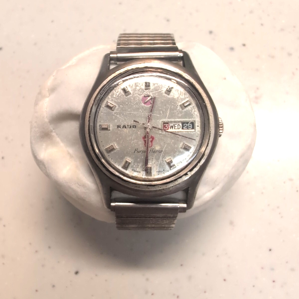 RADO ラドー Purple Horseパープルホース自動巻き時計 ビンテージ