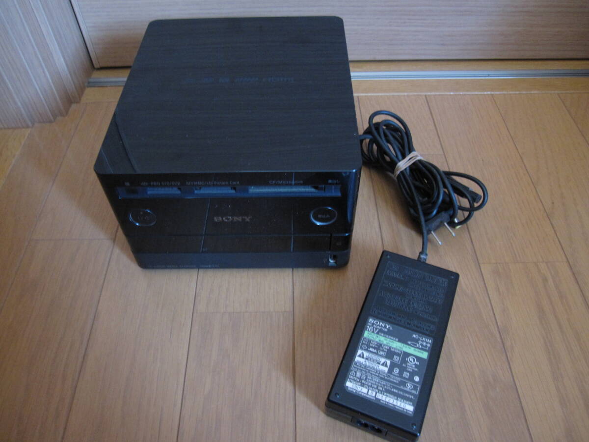 程度中　SONY ハイビジョンメディストレージ　 HDMS-S1D　動作一部可　