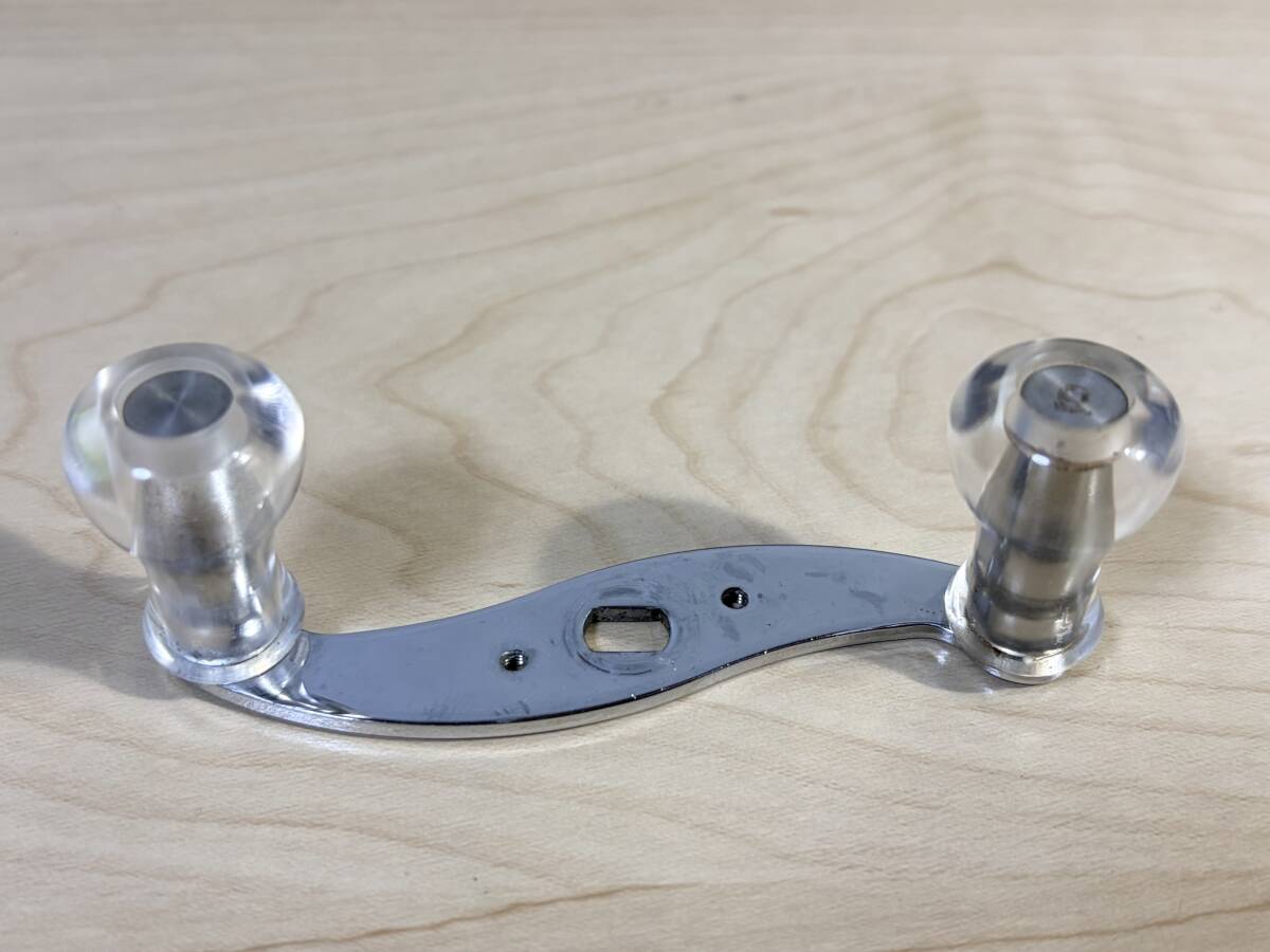 ザウルス ハンドル SAURUS ABU Ambassadeur アブ アンバサダー オールド 軸間約７３mm クリア