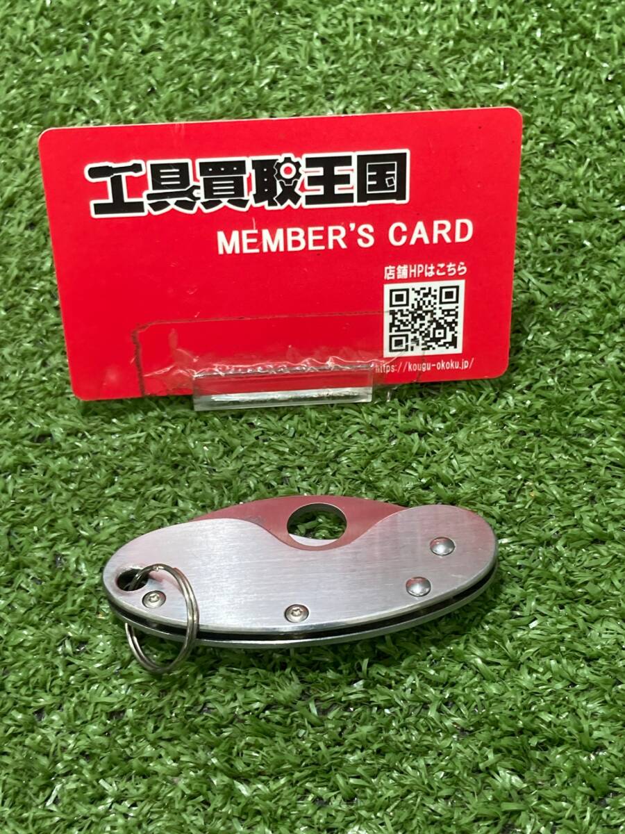 【中古品】【0931】Spyderco(スパイダルコ) クリケット　ステンレス　波刃 C29S　ITD4LIFKTSQG