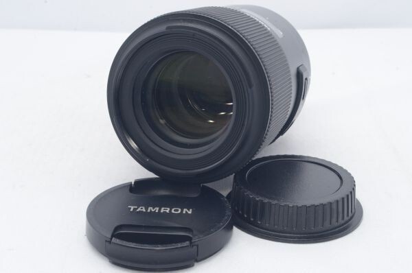 良品★TAMRON タムロン SP90mm F2.8 Di MACRO 1:1 VC USD キヤノン Canon用 F017E フルサイズ対応 単焦点マクロレンズ R5187