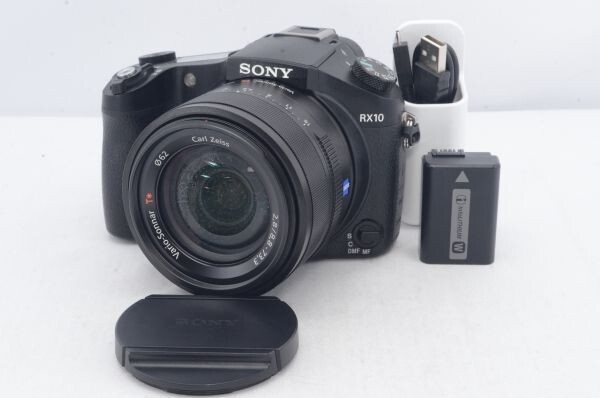 外観美品★SONY ソニー Cyber-shot DSC-RX10 ブラック 2020万画素 光学ズーム8.3倍 デジタルスチルカメラ ネオ一眼 R5396