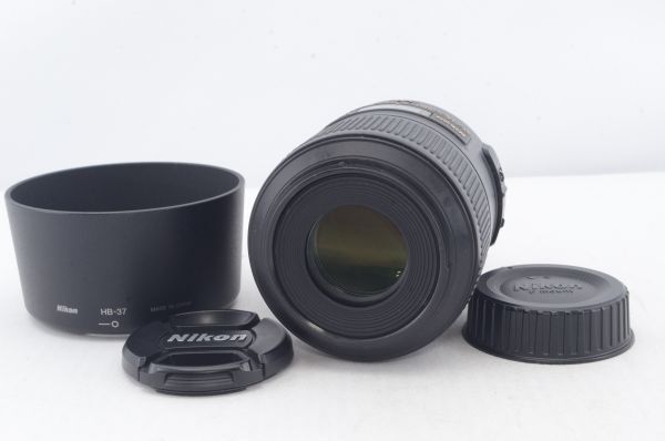 美品★Nikon ニコン AF-S Micro NIKKOR 85mm f/3.5G ED VR ニコンDXフォーマット専用 単焦点マクロレンズ R5467