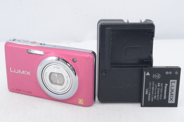 Panasonic パナソニック LUMIX DMC-FX77 グラマラスピンク 1210万画素 光学ズーム5倍 コンパクトデジタルカメラ R5432
