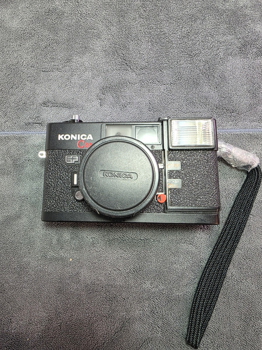 KONICA コニカ C35 EF コンパクトフィルムカメラ【ジャンク】