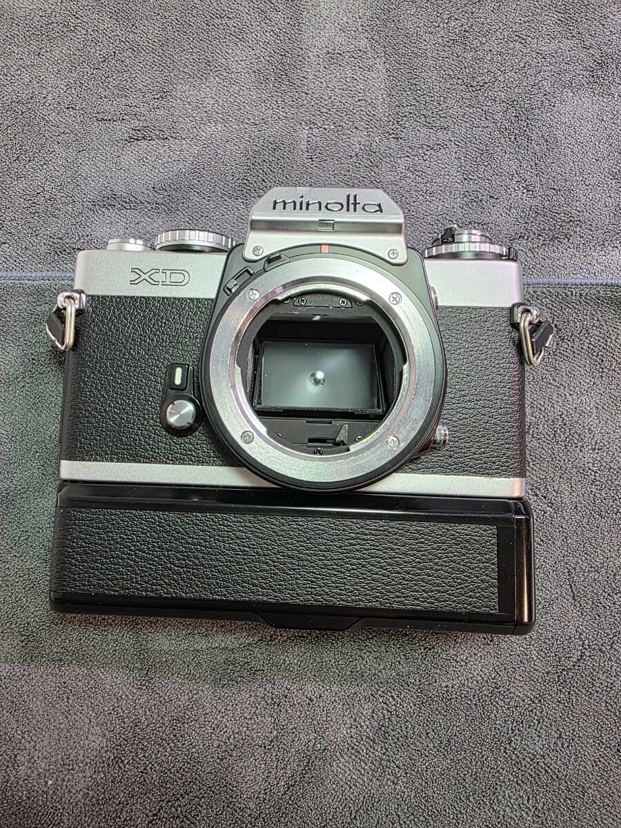 minolta ミノルタ XD フィルムカメラ シルバー ボディ