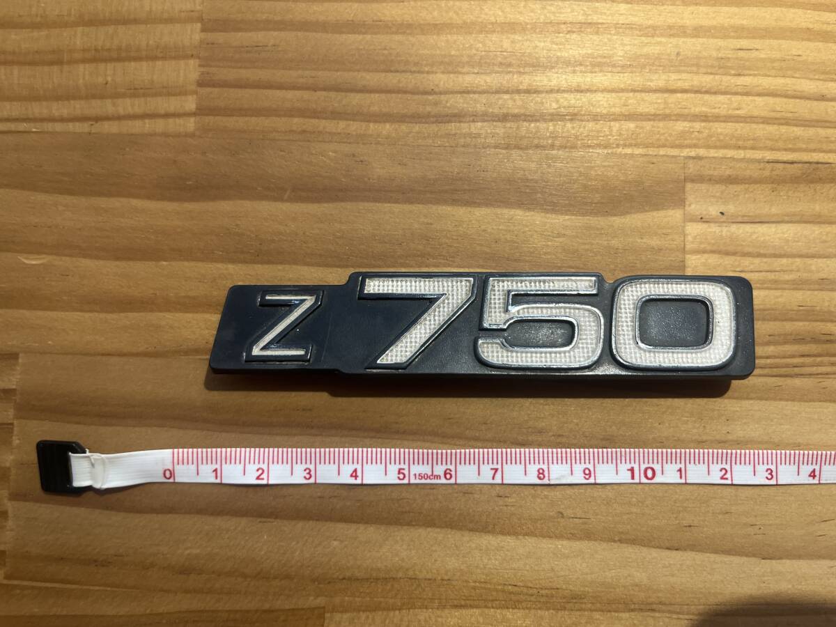 超希少 KAWASAKI純正 メタルエンブレム KZ750 Z750Ｔ Z750TWIN z1 z2 kz900 kz1000 サイドカバーエンブレム