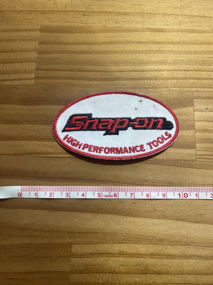 ワッペン Snap-on スナップオン オートバイ用品店販売品