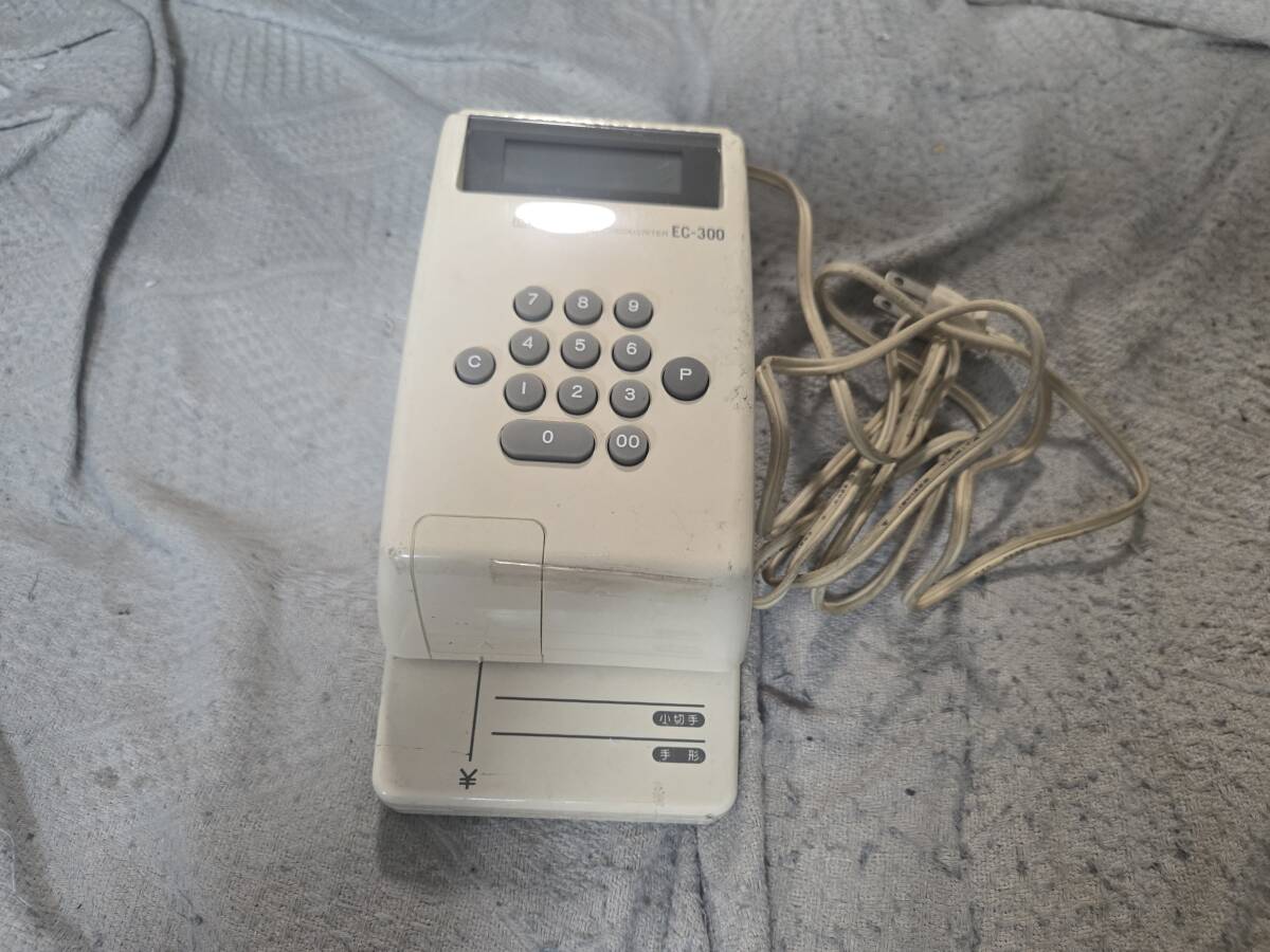 MAX 電子チェックライター EC-300 小切手 手形 事務用品 マックス 8桁 ■ma3