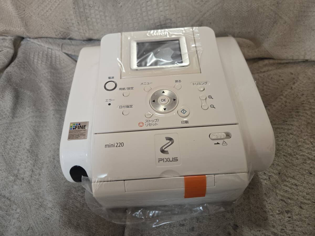 Canon　キャノン　PIXUS mini220　コンパクトフォトプリンター　プリンター本体 ■ma1