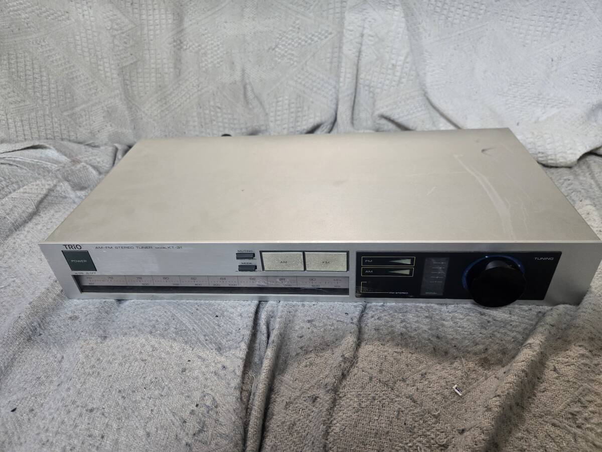 ラジオチューナー　TRIO KT-31 AM-FM STEREO TUNER ■ma2
