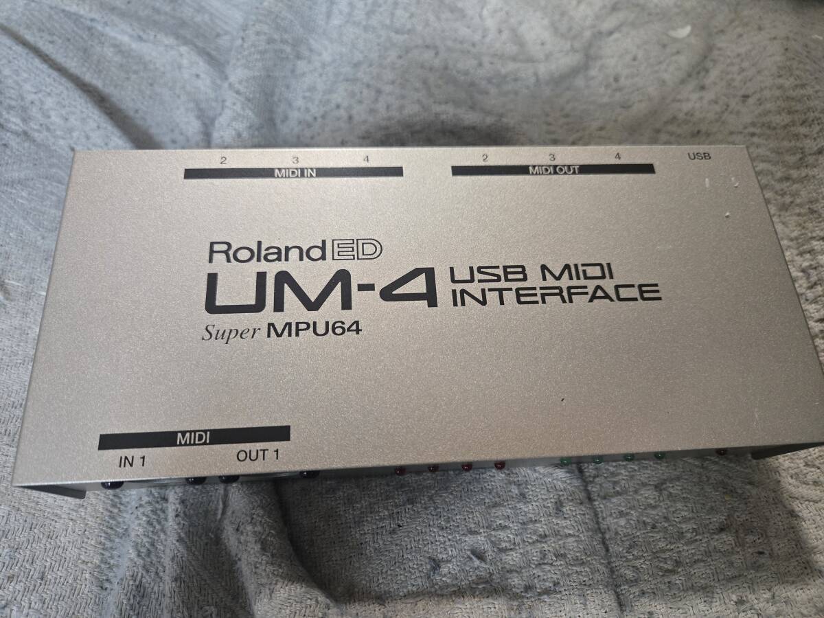 Roland ED UM-4 USB MIDI INTERFACE Super MPU64 　■　ma3
