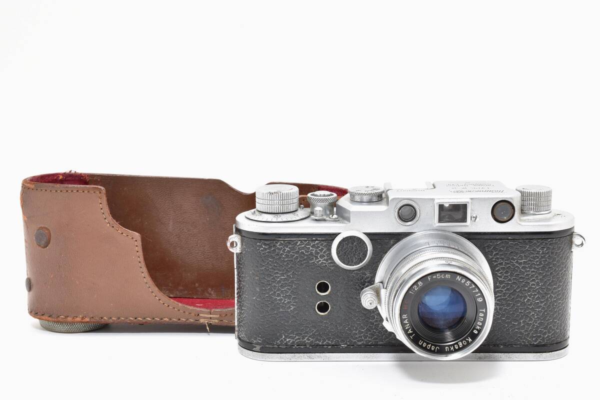 田中光学　Tanack IV-S + Tanaka Kogaku TANAR HC 1:2.8 5cm 《動作確認済》 レンジファインダー フィルム カメラ ジャンク品 #A0974-2M