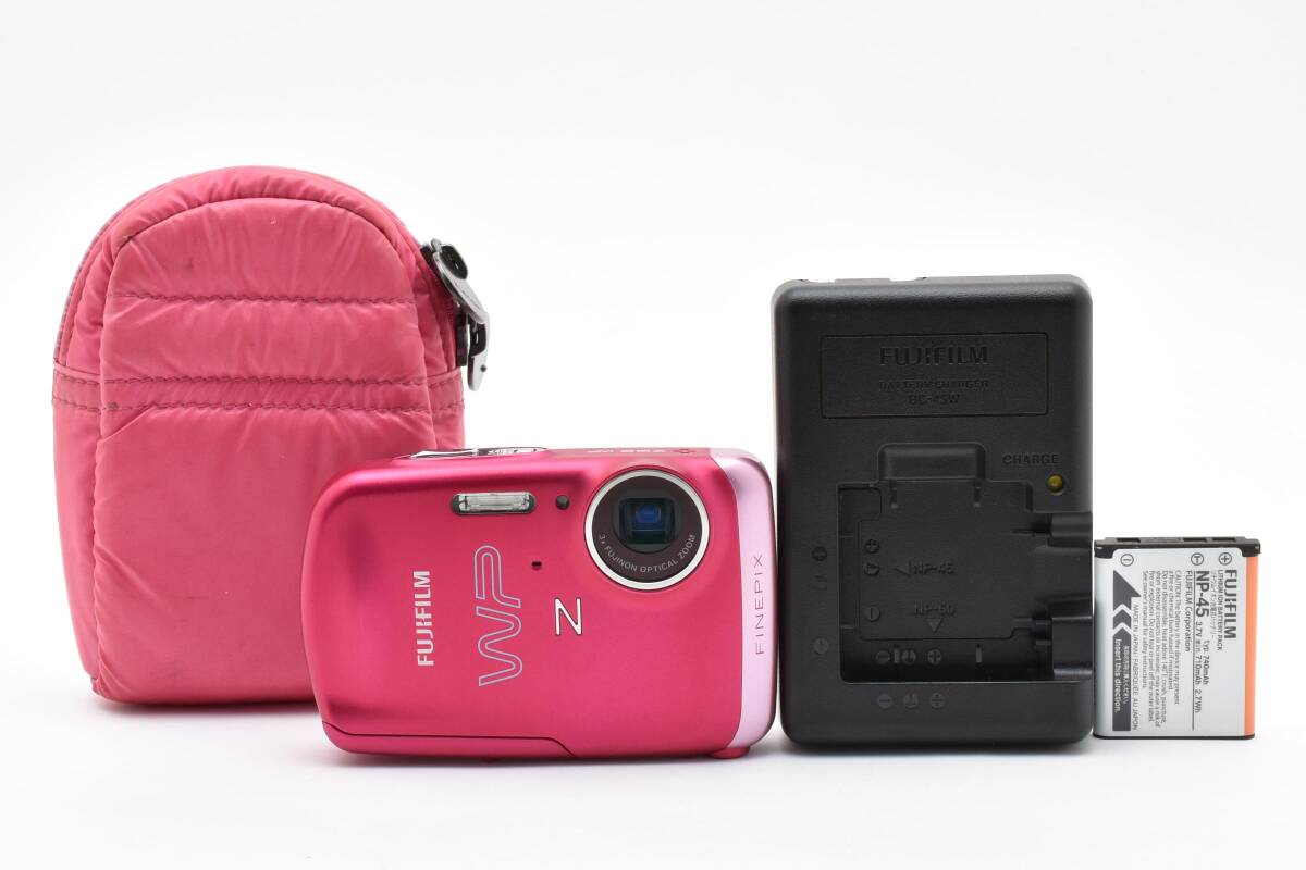 ■ 特上美品 ■ フジフイルム　FUJIFILM FinePix Z33WP ピンク 《動作確認済・付属品付》 コンパクト デジタル カメラ #A0997-02M
