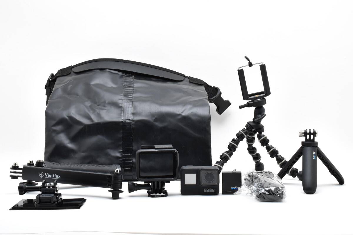 ■特上美品 ■ ゴ―プロ　GoPro HERO7 BLACK 《動作確認済・付属品多数》 アクション カメラ ビデオカメラ #A1062-23M