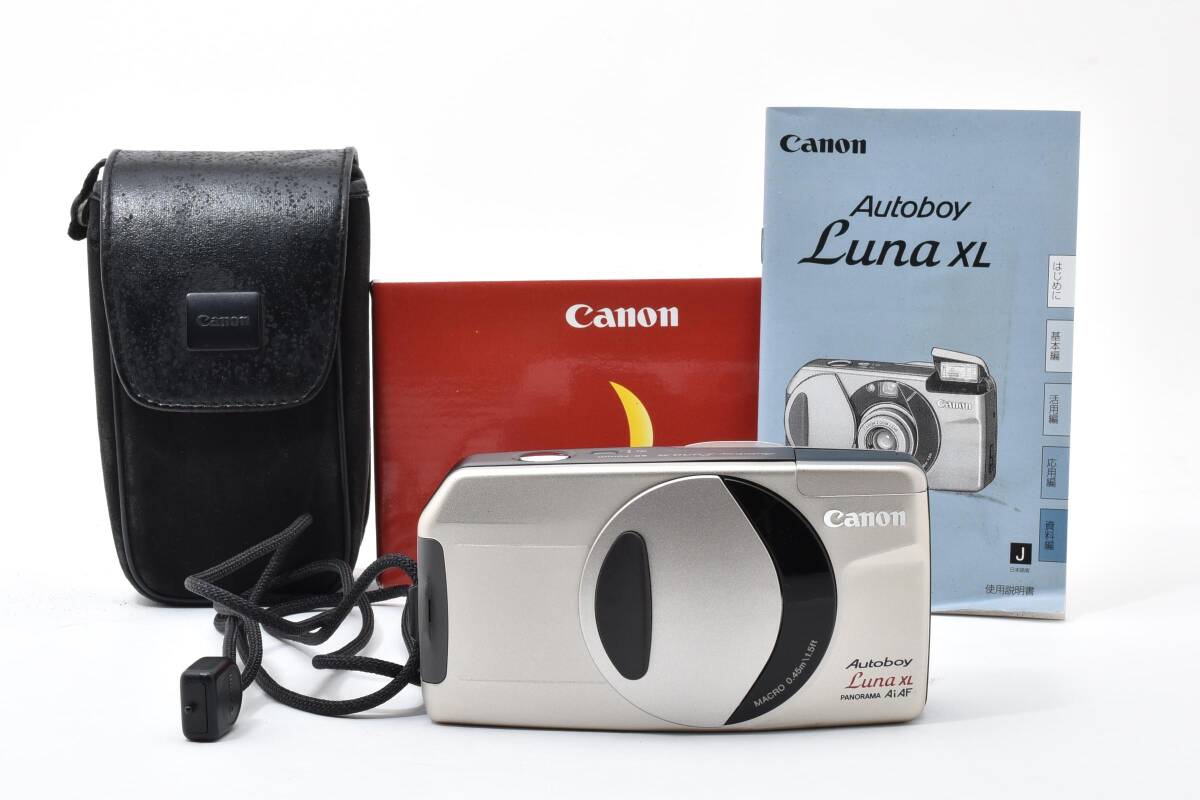 ■ 特上美品 ■ キヤノン　Canon Autoboy Luna XL 《動作確認済・付属品多数》 コンパクト フィルム カメラ #A1112-28M