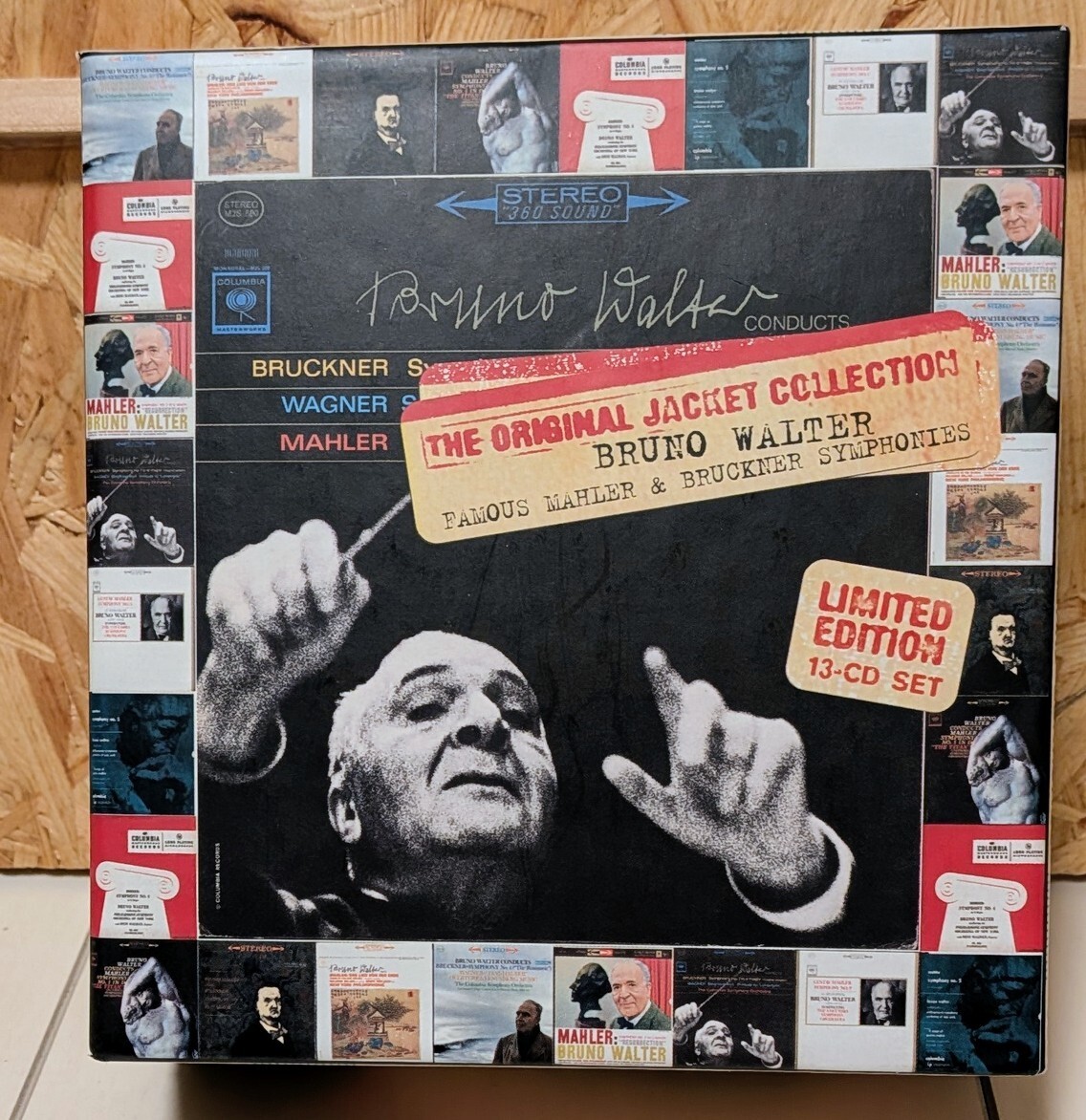 廃盤　ブルーノワルター マーラー ブルックナー ワーグナー 13CD 限定BOX Original Jacket Collection 