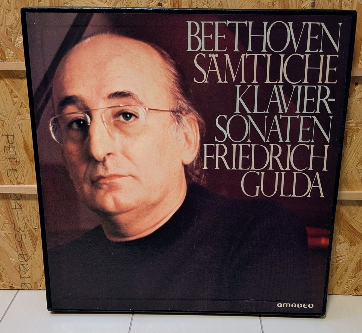 ベートーヴェン ピアノソナタ全集 グルダ Beethoven Klaviersonaten Gulda アナログ10 LP BOX
