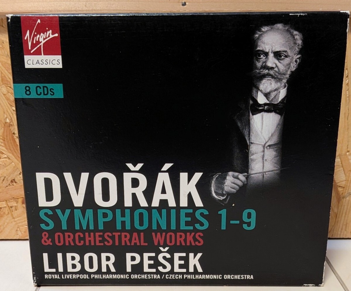廃盤　ドヴォルザーク 交響曲全集 1-9 ペシェク 8CD Dvorak Symphonies Virgin Classics 